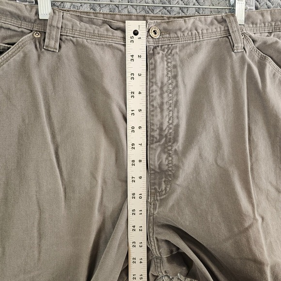 Wrangler Authentic Issue Cargo Pants Mens 42x32 Gray Comfortable Hero Jeans - Picture 4 of 8